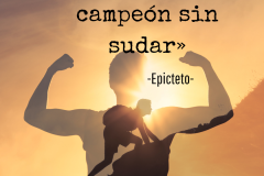 «No se llega a campeón sin sudar - 1