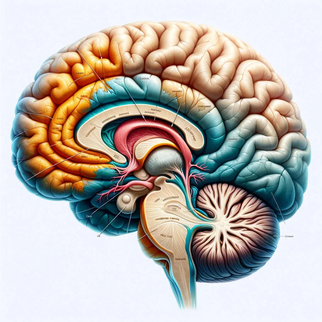 Hemisferio cerebral. Secuestro de la amigdala